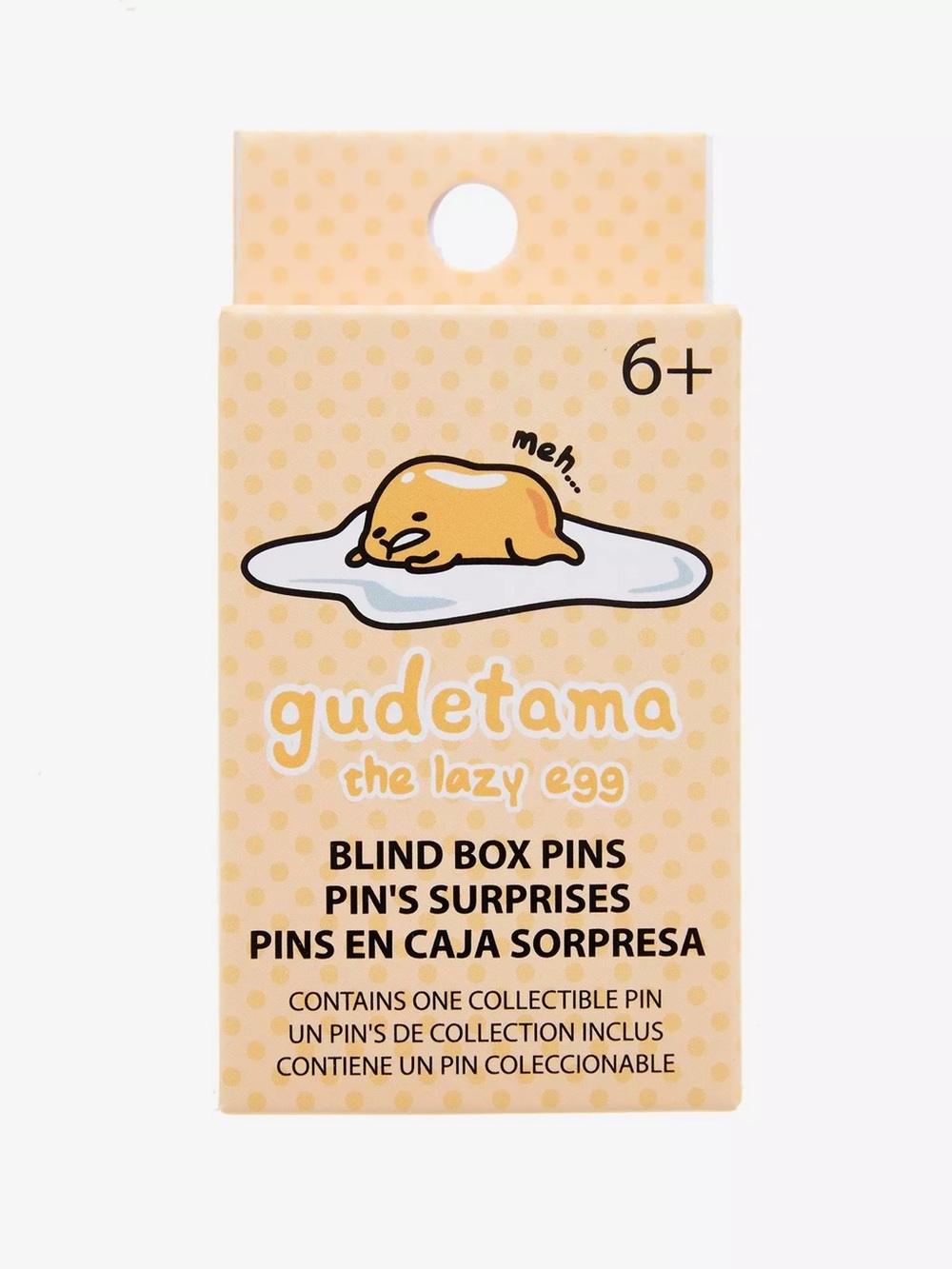 Loungefly Gudetama Things Blind Box Enamel Pin